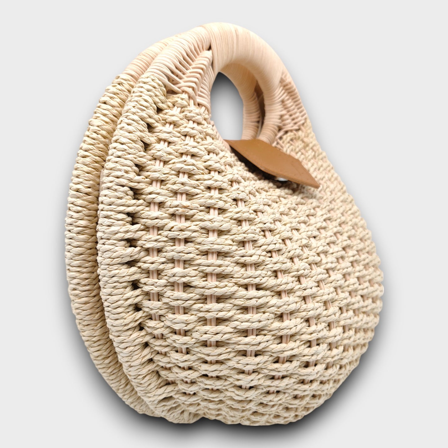 Borsa Rotonda Intrecciata