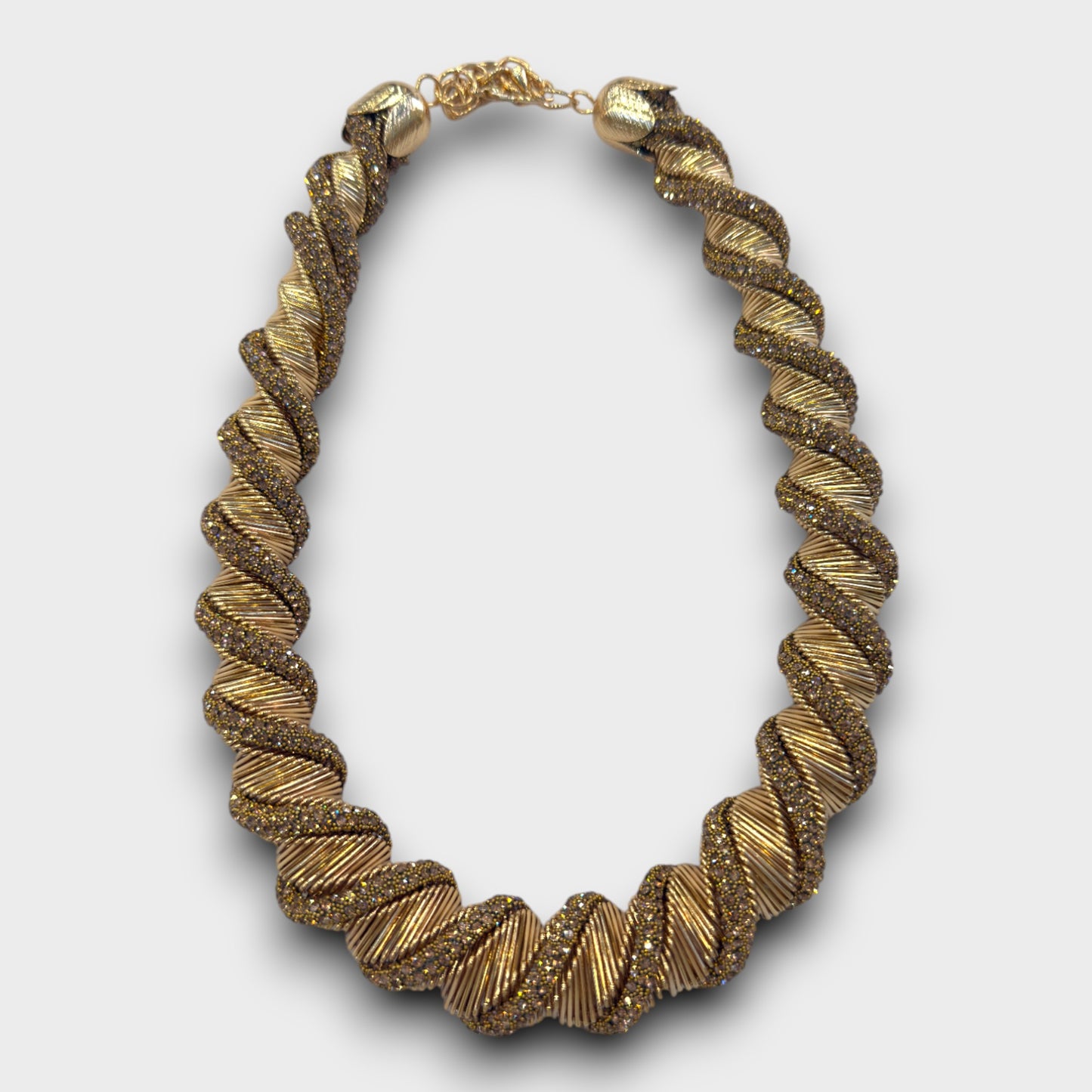 Collana Spirale Glam – Oro o Argento