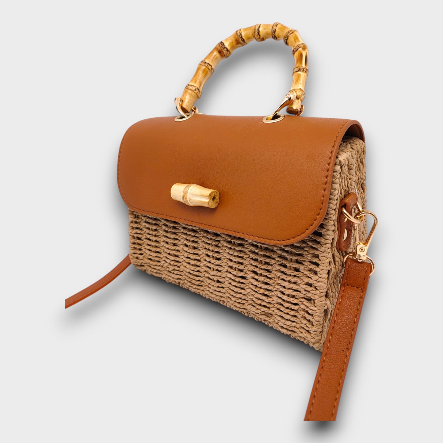 Borsa Bamboo Chic – Eleganza Naturale