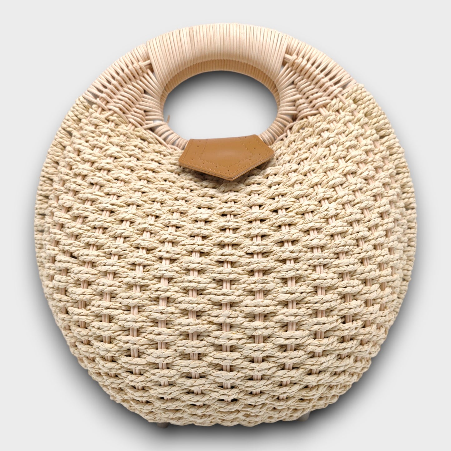 Borsa Rotonda Intrecciata