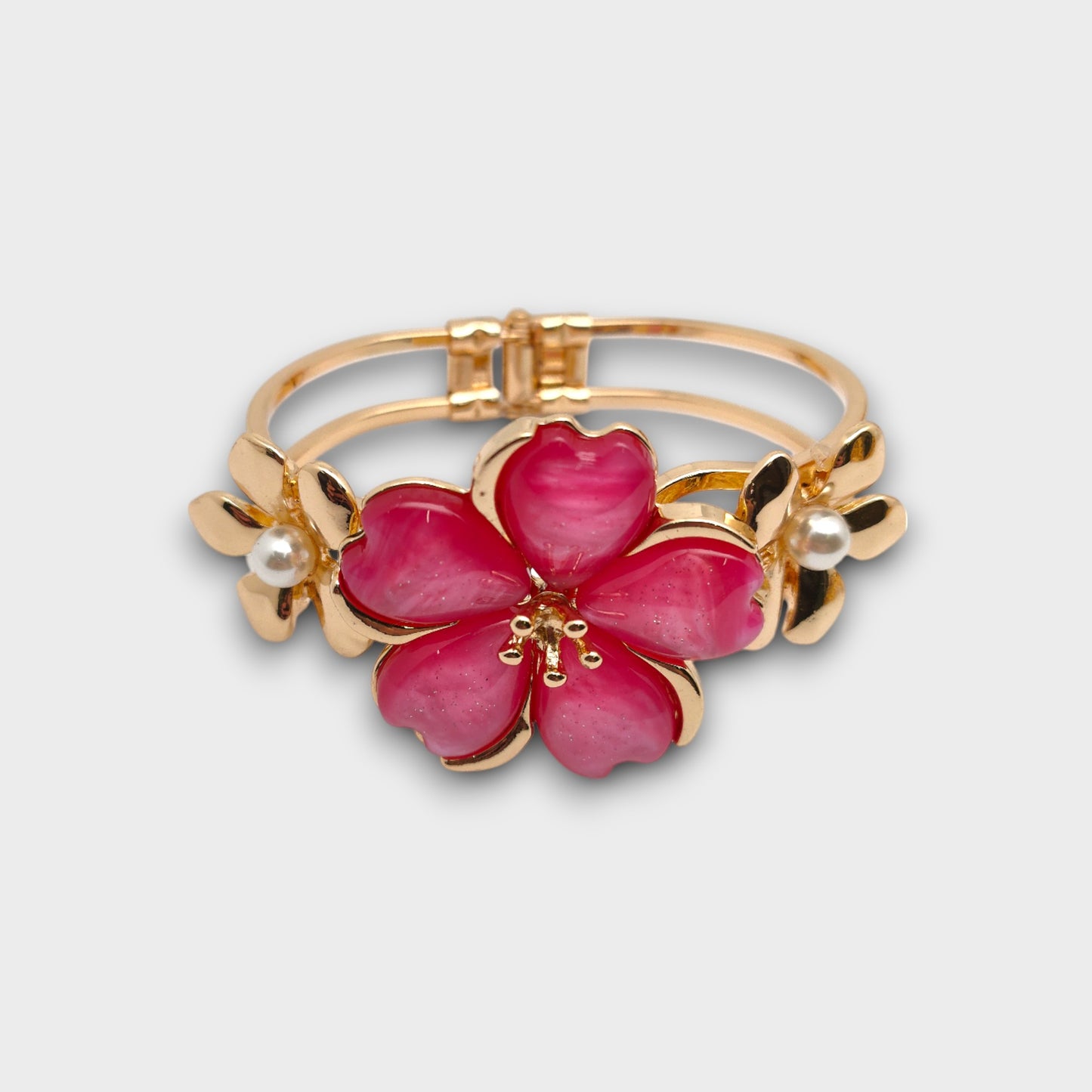 Bracciali Scultura con Petali Smaltati