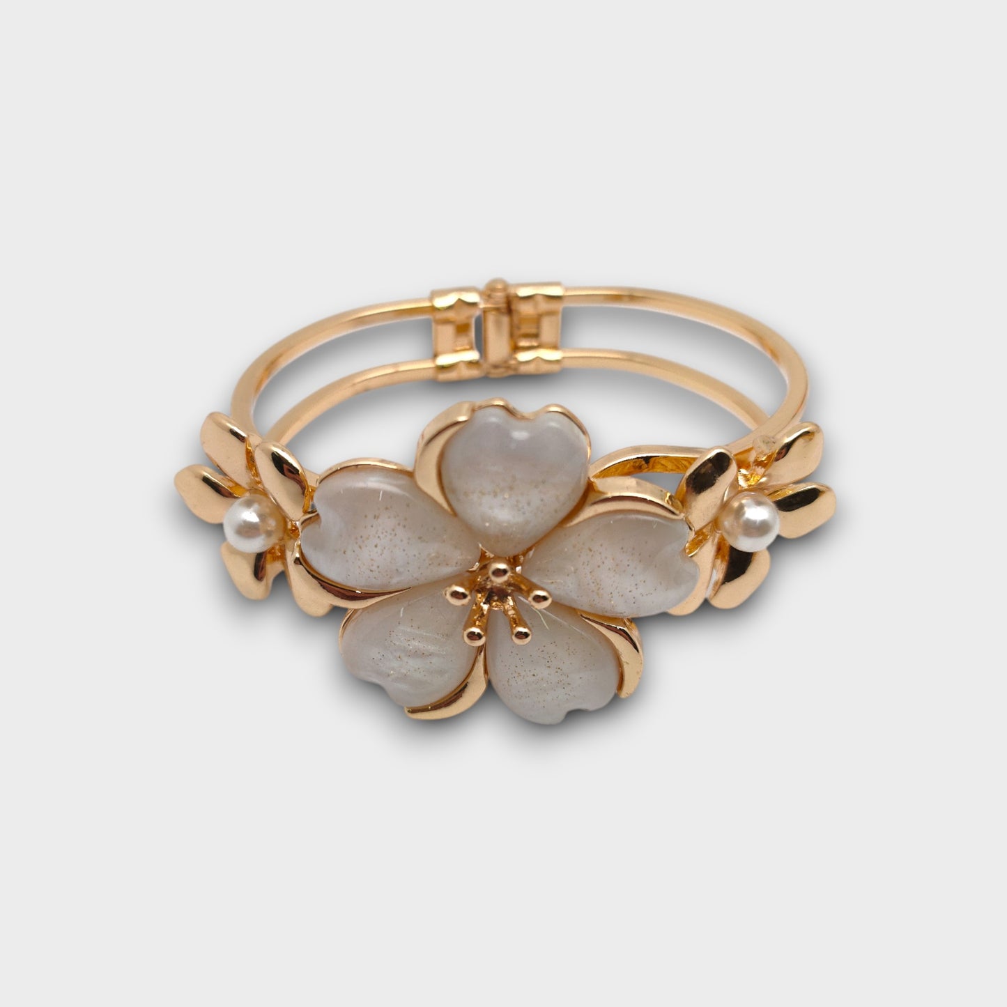 Bracciali Scultura con Petali Smaltati