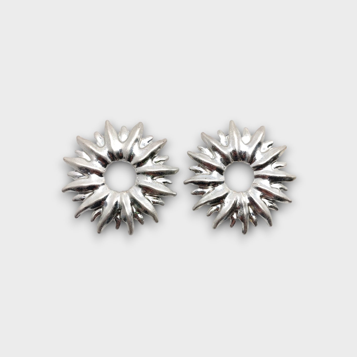 Orecchini Astro Splendente – Oro & Argento