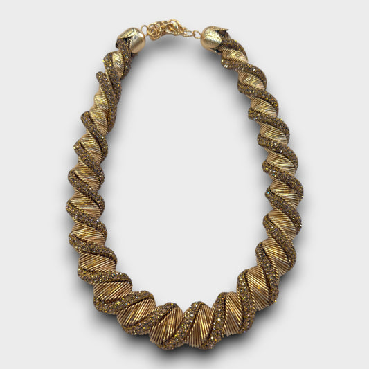 Collana Spirale Glam – Oro o Argento