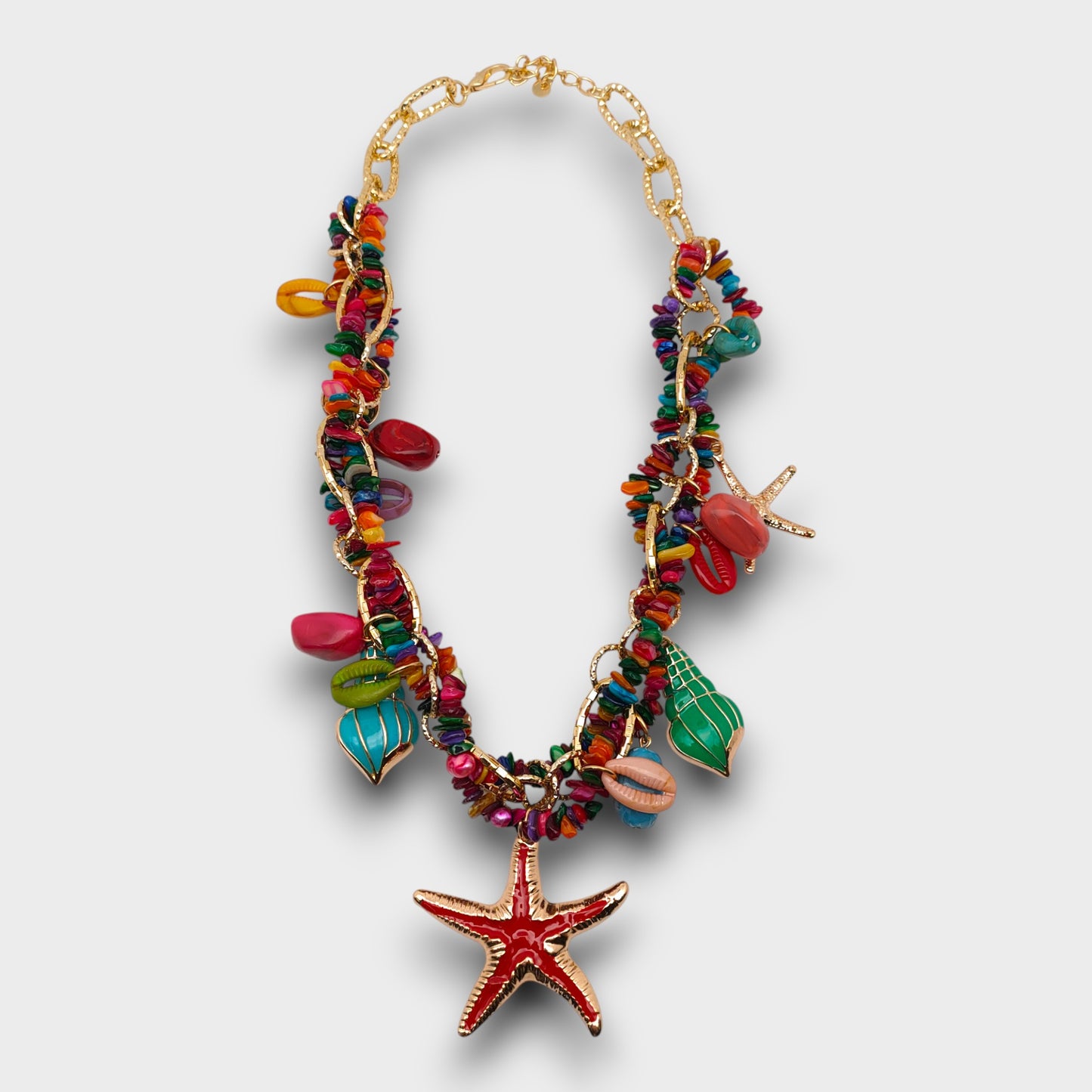 Collane Charms con Conchiglie & Stelle Marine