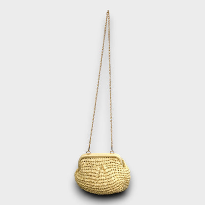 Pochette Intrecciata a Mano – Stile Naturale Estivo 🌿
