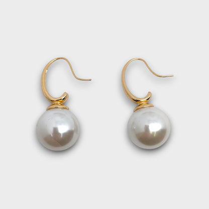 Orecchini Perla Eleganza Sospesa