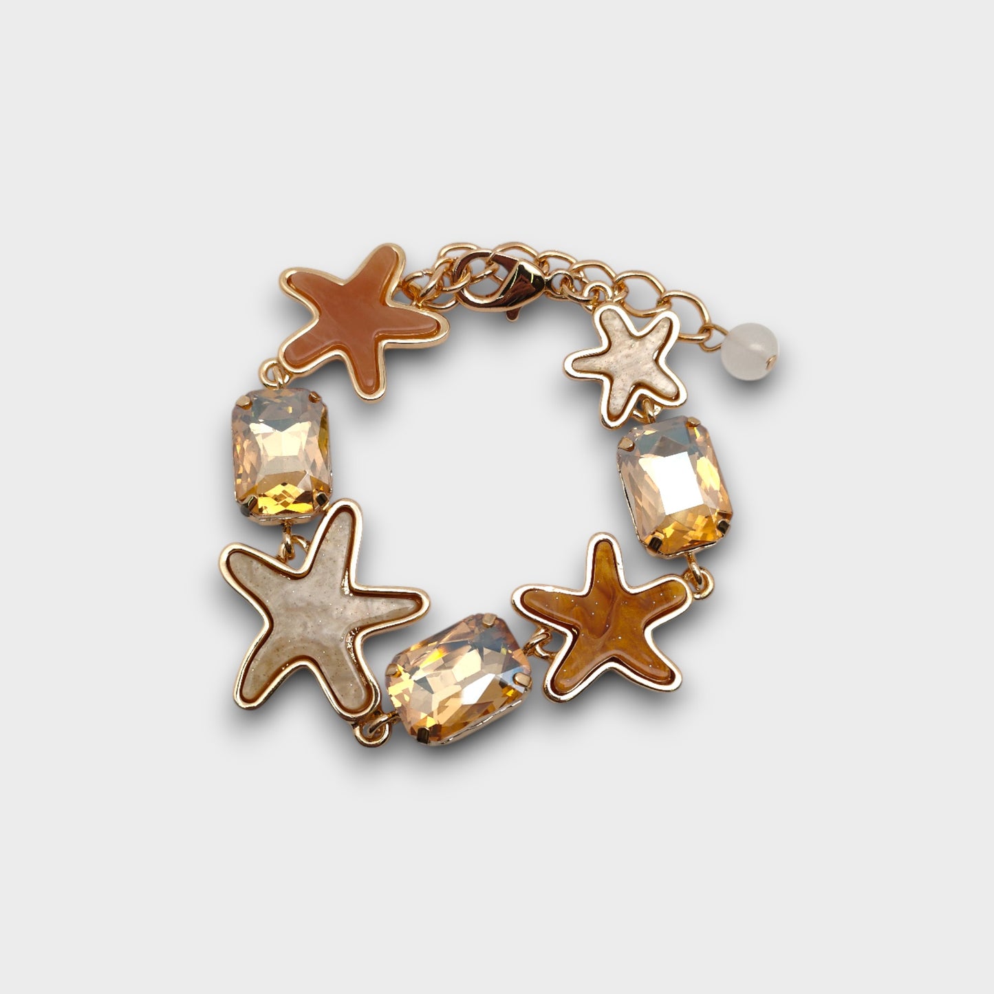 Bracciali con Stelle Marine e Cristalli