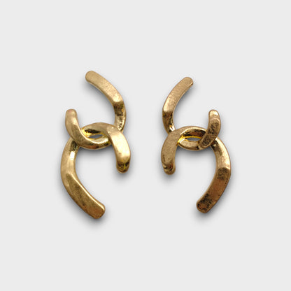 Orecchini Doppio Gancio – Eleganza Astratta
