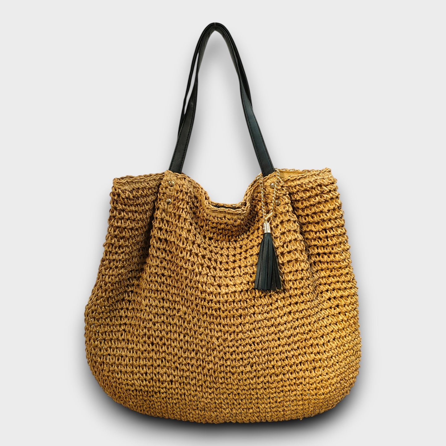 Borsa Tote Intrecciata "Luna Estiva"