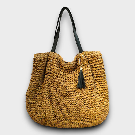 Borsa Tote Intrecciata "Luna Estiva"