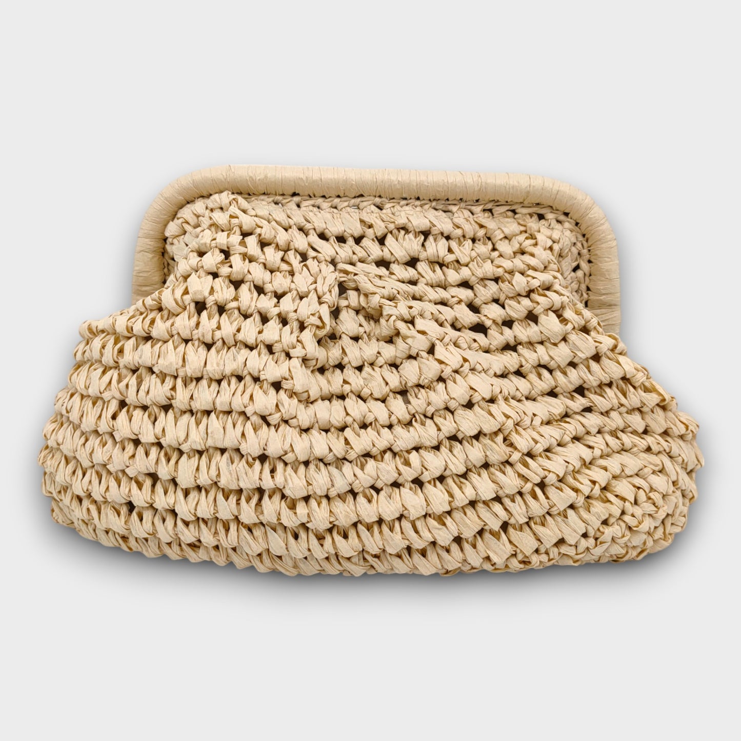 Pochette Intrecciata a Mano – Stile Naturale Estivo 🌿