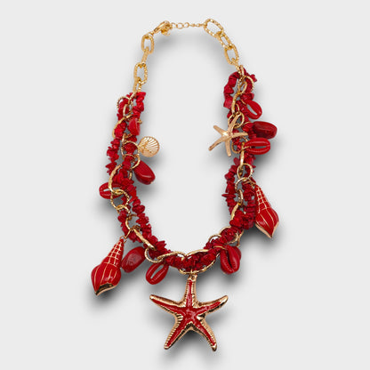 Collane Charms con Conchiglie & Stelle Marine