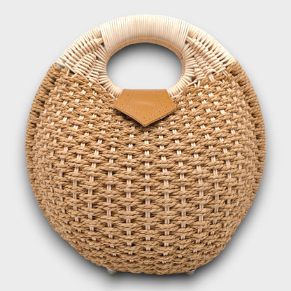 Borsa Rotonda Intrecciata