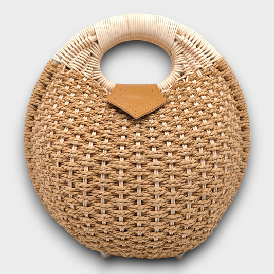 Borsa Rotonda Intrecciata