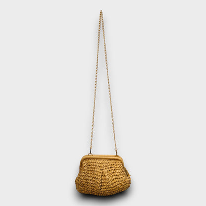 Pochette Intrecciata a Mano – Stile Naturale Estivo 🌿